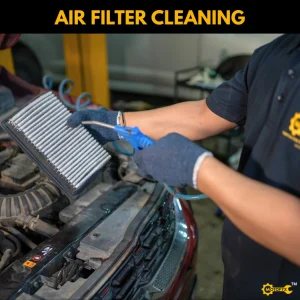 air filter cleaning