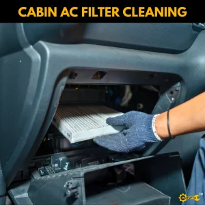 cabin filter cleaning
