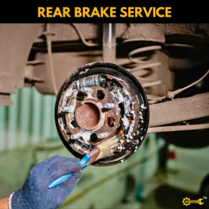 rear brake service